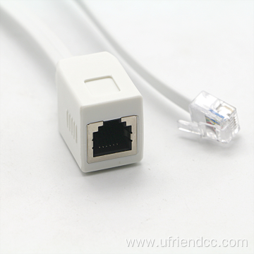 RJ11 Male To RJ45 Female Extension Telephone Cord